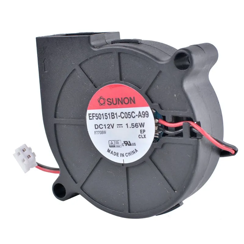 SUNON EF50151B1-C05C-A99 12V 1.56W turbine blower cooling fan SUNON EF50151B1-C05C-A99 12V 1.56W turbine blower cooling fan