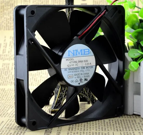 NMB 4710NL-04W-B20 120*120*25 12V 0.20A chassis fan NMB 4710NL-04W-B20 120*120*25 12V 0.20A chassis fan