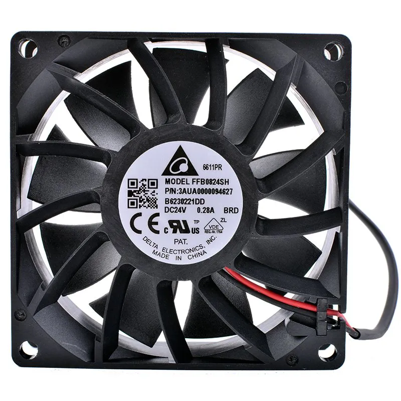 DELTA FFB0824SHBRD 3AUA0000094627 8cm 24V 0.28A cooling fan DELTA FFB0824SHBRD 3AUA0000094627 8cm 24V 0.28A cooling fan