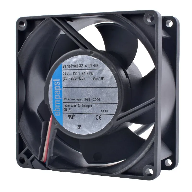 ebmpapst 3214J/2H3F 24V 29W Double ball bearing cooling fan ebmpapst 3214J/2H3F 24V 29W Double ball bearing cooling fan