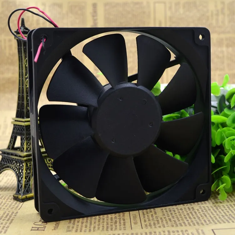 ADDA ADN512UB-A91 13525 12V 0.44A 13.5CM / cm dual ball bearing chassis fan ADDA ADN512UB-A91 13525 12V 0.44A 13.5CM / cm dual ball bearing chassis fan