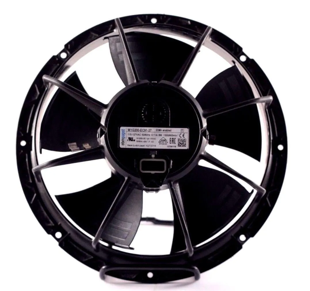 EBM-PAPST W1G0-EC91-27 115VAC 9-7/8" Round Axial Fan EBM-PAPST W1G0-EC91-27 115VAC 9-7/8" Round Axial Fan