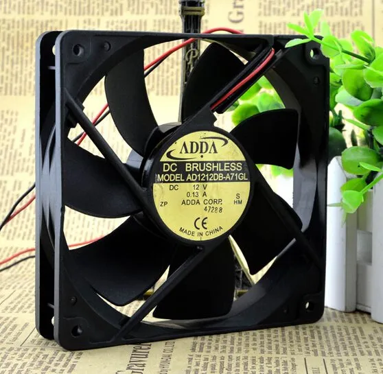 ADDA AD1212HB-A71GL 120*120*25 DC12V cooling fan ADDA AD1212HB-A71GL 120*120*25 DC12V cooling fan