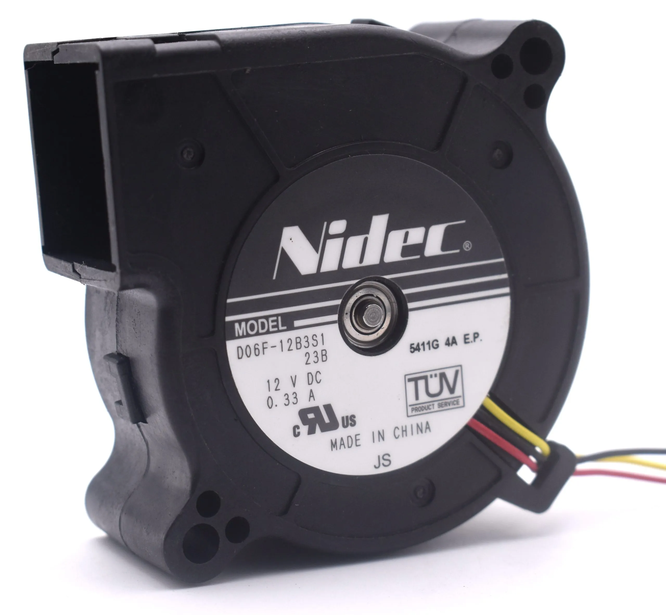Nidec D06F-12B3S1 DC12V 0.33A 3.96W Double Ball Bearing Cooling Fan Nidec D06F-12B3S1 DC12V 0.33A 3.96W Double Ball Bearing Cooling Fan