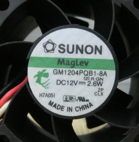 SUNON GM1204PQB1-8A DC12V 2.6W 3-wire Cooling Fan SUNON GM1204PQB1-8A DC12V 2.6W 3-wire Cooling Fan
