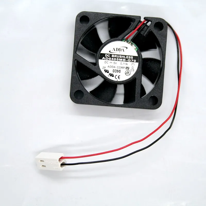 ADDA AD0405MB-G70 DC 5V 0.11A 0.4W 4800RPM ball bearing cooling fan ADDA AD0405MB-G70 DC 5V 0.11A 0.4W 4800RPM ball bearing cooling fan