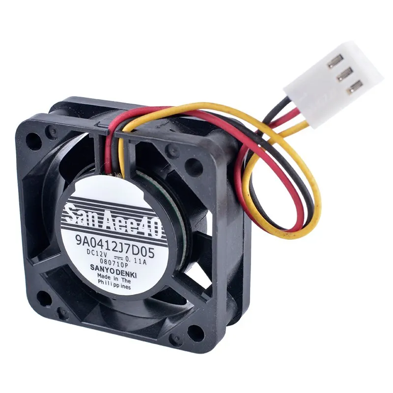 Sanyo 9A0412J7D05 DC12V 0.11A Double ball bearing cooling fan Sanyo 9A0412J7D05 DC12V 0.11A Double ball bearing cooling fan