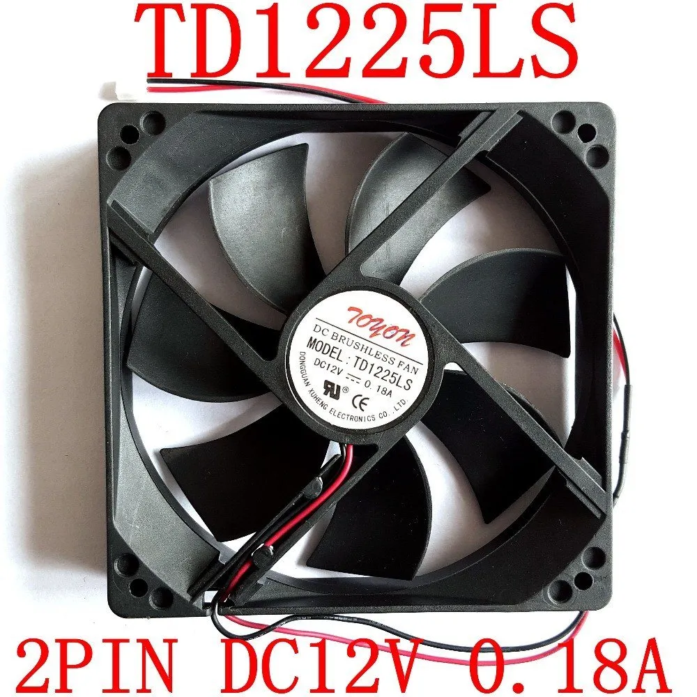 TOYON TD1225LS DC12V 0.18A 1x1x25mm cooling fan TOYON TD1225LS DC12V 0.18A 1x1x25mm cooling fan