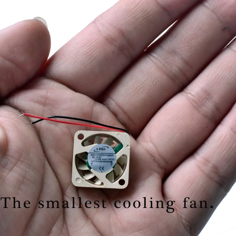 ADDA AD01703HX04AB00 3.3V 0.10A Micro Hypro bearing fan ADDA AD01703HX04AB00 3.3V 0.10A Micro Hypro bearing fan