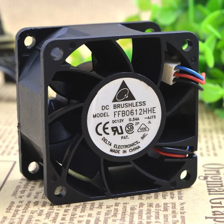 Delta FFB0612HHE 6cm 12v 0.34A double ball bearing cooling fans Delta FFB0612HHE 6cm 12v 0.34A double ball bearing cooling fans