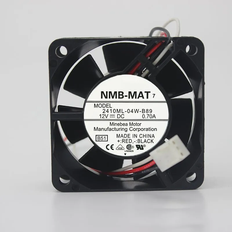 NMB-MAT 2410ML-04W-B70 B79 B86 B89 6CM 12v cooling fan NMB-MAT 2410ML-04W-B70 B79 B86 B89 6CM 12v cooling fan