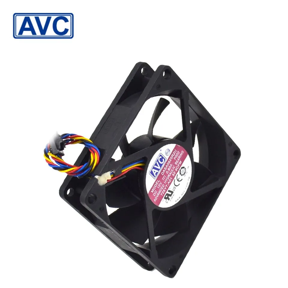 AVC DASA08R2U P002 AVC 80 0.60A 12V 4 wire 5P plug Cooling fan AVC DASA08R2U P002 AVC 80 0.60A 12V 4 wire 5P plug Cooling fan