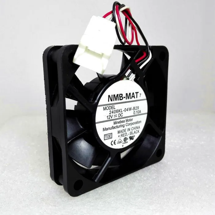 NMB-MAT 2406KL-04W-B29 6CM 12V 0.1A cooling fan NMB-MAT 2406KL-04W-B29 6CM 12V 0.1A cooling fan