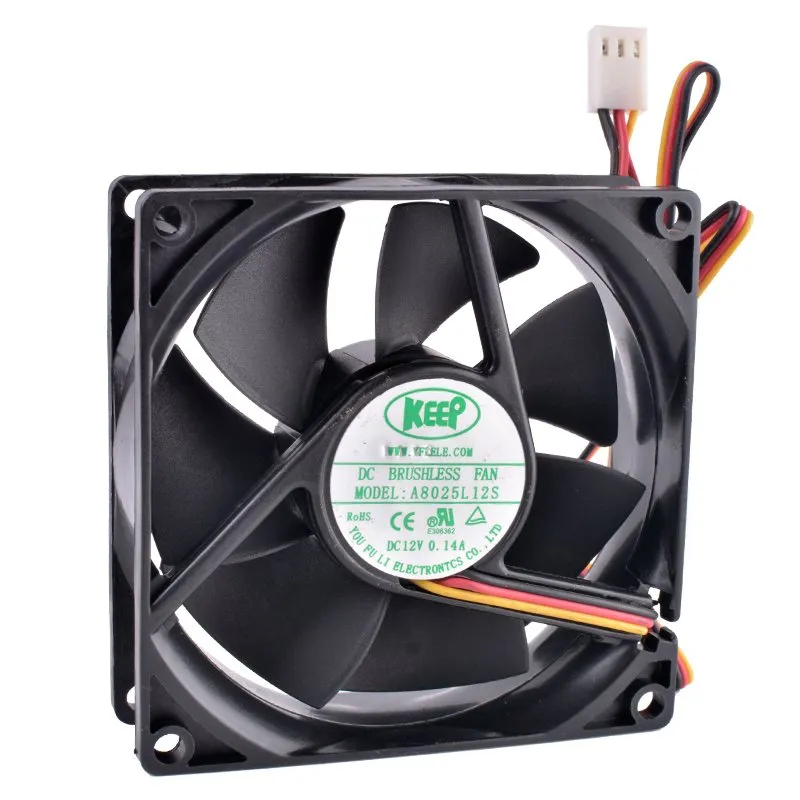 KEEP A8025L12S 12V 0.03A dc brushless cooling fan KEEP A8025L12S 12V 0.03A dc brushless cooling fan