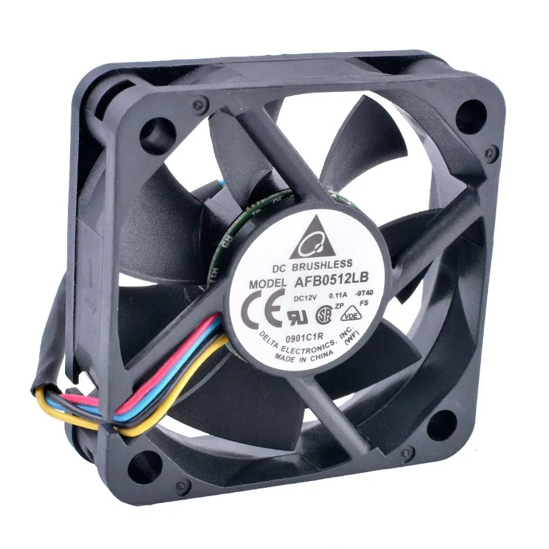 DELTA AFB0512LB 50mm 12V 0.11A Double ball bearing cooling fan DELTA AFB0512LB 50mm 12V 0.11A Double ball bearing cooling fan