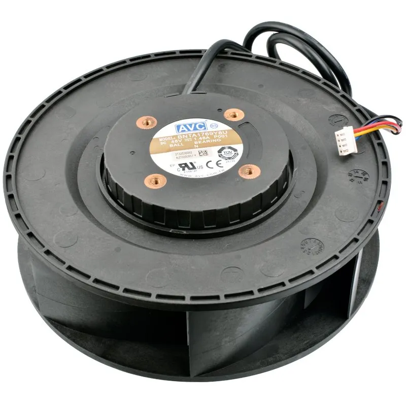 AVC BNTA1769Y8U DC48V 1.48A Waterproof Turbine Disk Blower Server Fan AVC BNTA1769Y8U DC48V 1.48A Waterproof Turbine Disk Blower Server Fan
