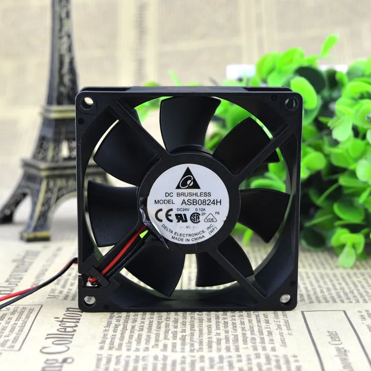 Delta ASB0824H 24V 0.12A 2line frequency converter cooling fan Delta ASB0824H 24V 0.12A 2line frequency converter cooling fan