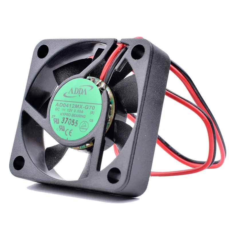 ADDA AD0412MX-G70 DC12V 0.08A Hypro bearing cooling fan ADDA AD0412MX-G70 DC12V 0.08A Hypro bearing cooling fan