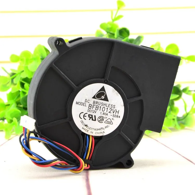 Delta BFB1012VH 12V 1.80A 1.8A PWM temperature control cooling fan Delta BFB1012VH 12V 1.80A 1.8A PWM temperature control cooling fan