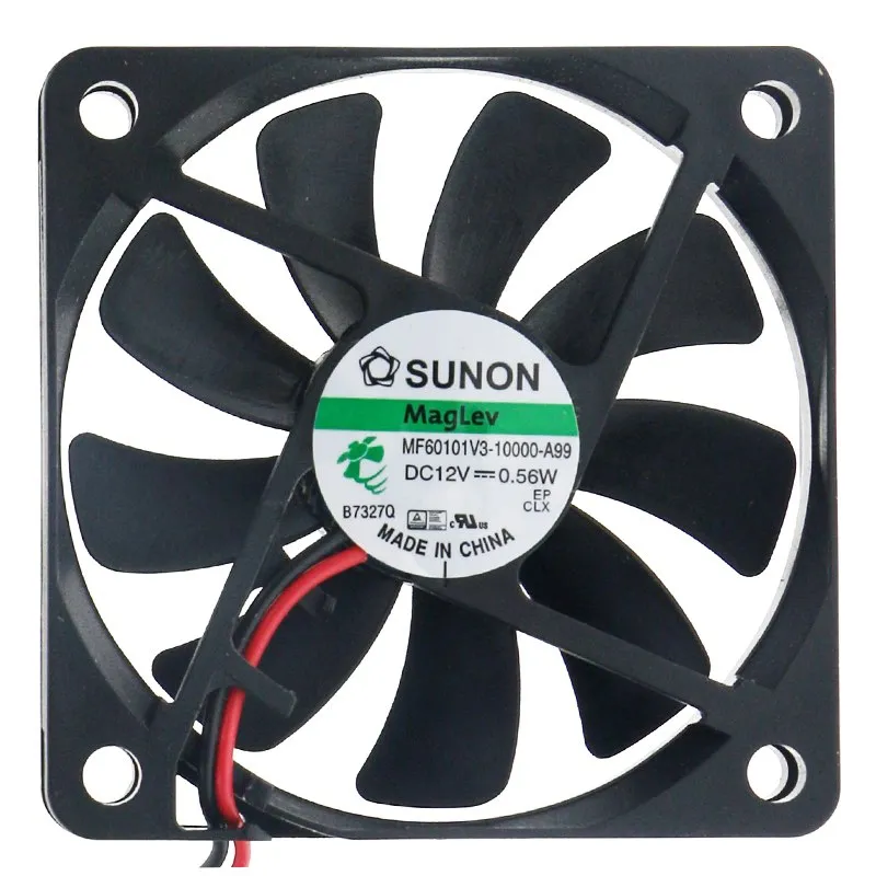 SUNON MF60101V3-10000-A99 DC12V 0.56W Ultra-quiet cooling fan SUNON MF60101V3-10000-A99 DC12V 0.56W Ultra-quiet cooling fan