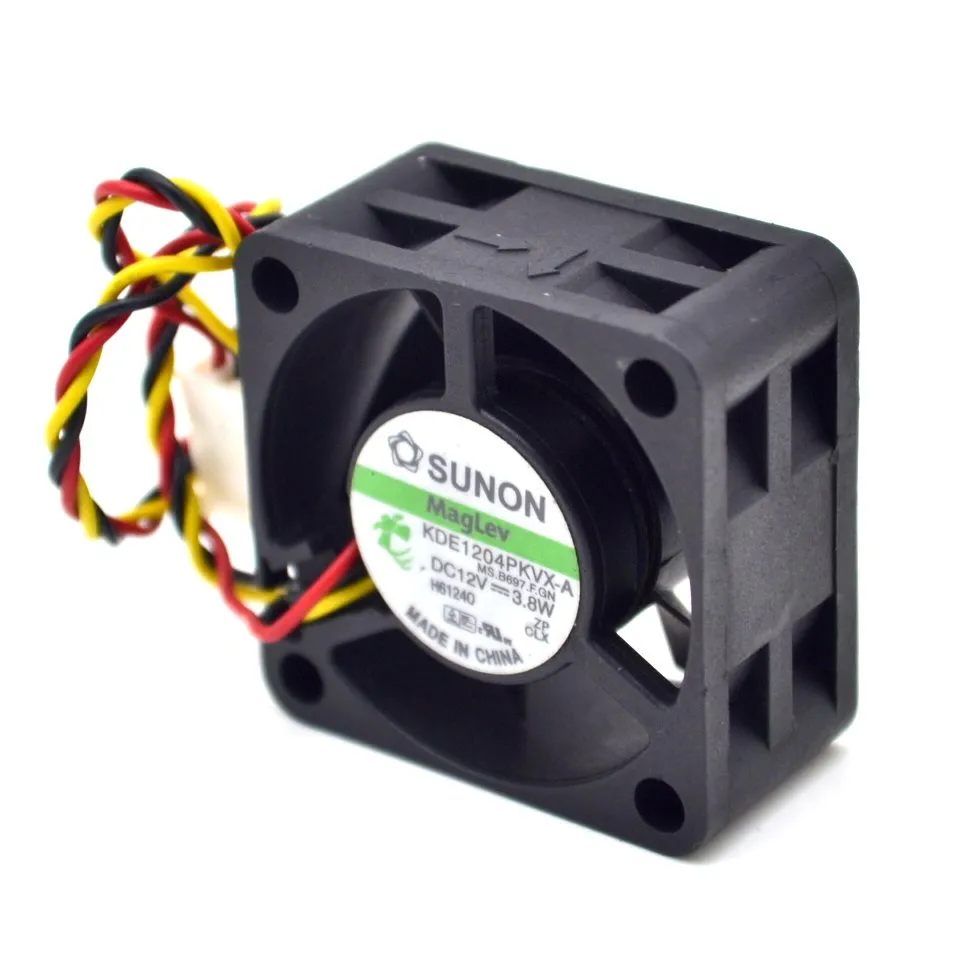 SUNON KDE1204PKVX-A 12v 3.8W 40*40*20MM cooling fan SUNON KDE1204PKVX-A 12v 3.8W 40*40*20MM cooling fan