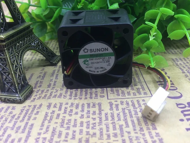 SUNON GM1204PQB1-8A DC12V 2.6W 3-wire Cooling Fan SUNON GM1204PQB1-8A DC12V 2.6W 3-wire Cooling Fan