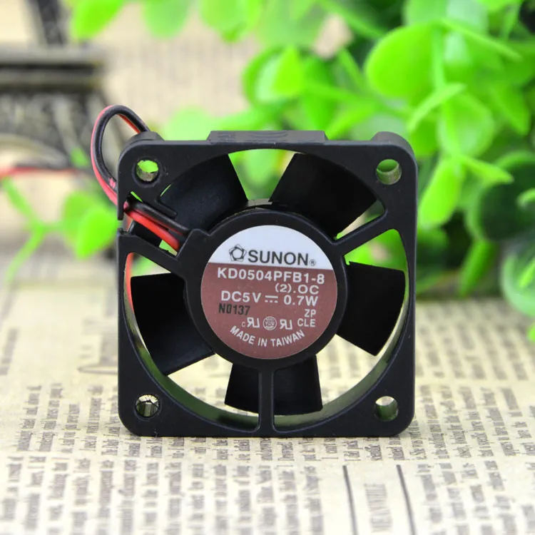 SUNON KD0504PFB1-8 5v 0.7W 2line ball bearing fan SUNON KD0504PFB1-8 5v 0.7W 2line ball bearing fan