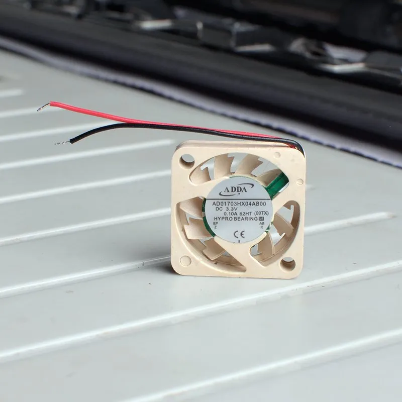 ADDA AD01703HX04AB00 3.3V 0.10A Micro Hypro bearing fan ADDA AD01703HX04AB00 3.3V 0.10A Micro Hypro bearing fan