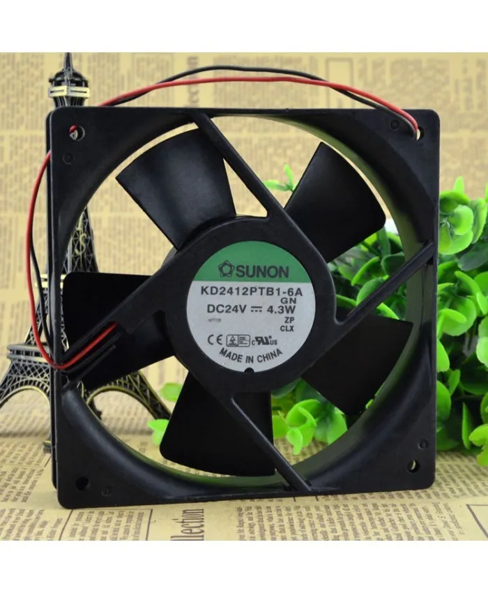 SUNON KD2412PTB1-6A GN 12cm 24V Cooling fan SUNON KD2412PTB1-6A GN 12cm 24V Cooling fan