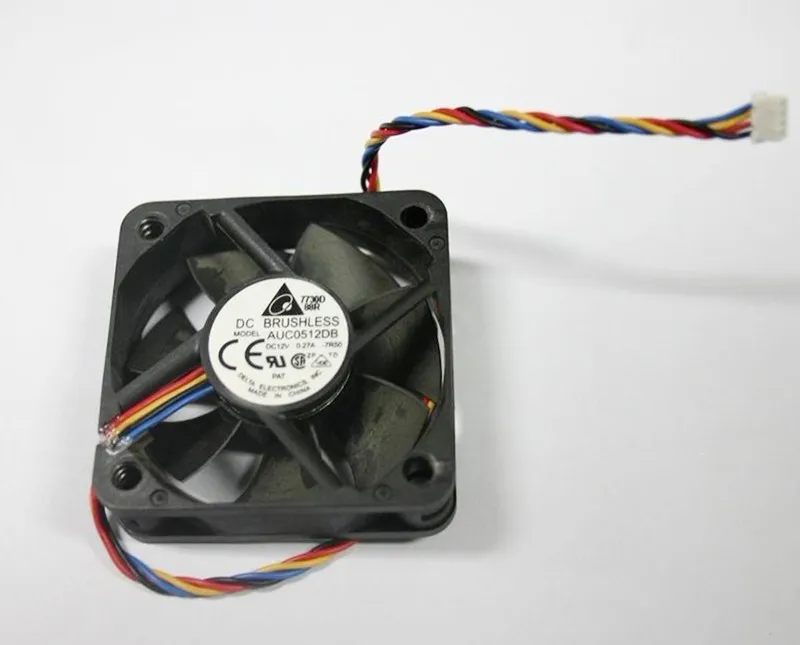 Delta AUC0512DB 5015 50x50x15mm 5cm DC 12V 0.27A 4 Lines Server Inverter Cooling Fan Delta AUC0512DB 5015 50x50x15mm 5cm DC 12V 0.27A 4 Lines Server Inverter Cooling Fan