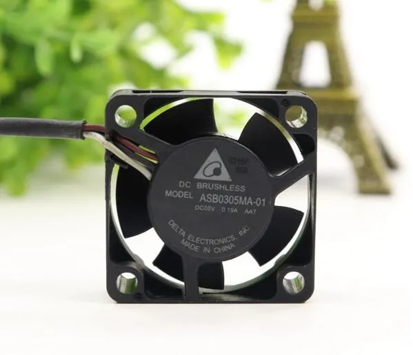 DELTA ASB0305MA-01 DC 5V 0.19A Miniature Heat Dissipation Fan DELTA ASB0305MA-01 DC 5V 0.19A Miniature Heat Dissipation Fan