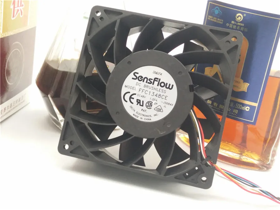 Delta FFC1348CE DC48V 1.05A 13cm cooling fan Delta FFC1348CE DC48V 1.05A 13cm cooling fan