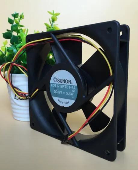 SUNON KDE1212PTB1-6A DC12V 5.4W 3-wire Dual Ball Cooling Cooling Fan SUNON KDE1212PTB1-6A DC12V 5.4W 3-wire Dual Ball Cooling Cooling Fan