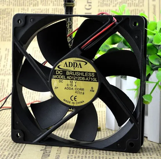 ADDA AD1212HB-A71GL 120*120*25 DC12V cooling fan ADDA AD1212HB-A71GL 120*120*25 DC12V cooling fan