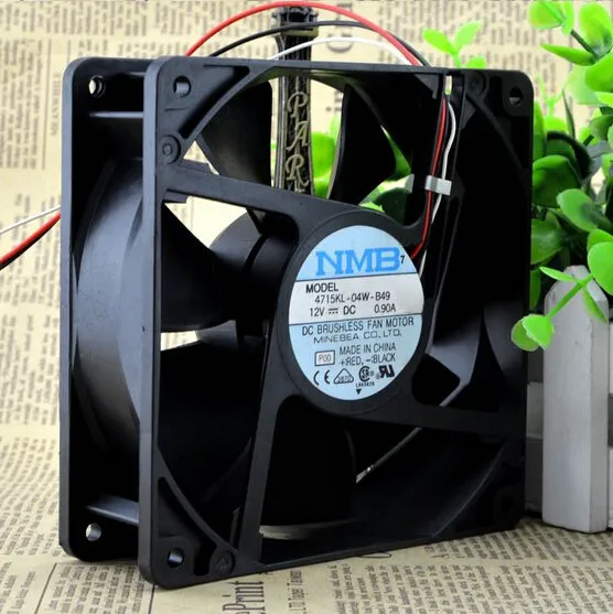 NMB 4715KL-04W-B49 120*120*38 12cm 12V0.9A 3pin dual ball big air fan NMB 4715KL-04W-B49 120*120*38 12cm 12V0.9A 3pin dual ball big air fan
