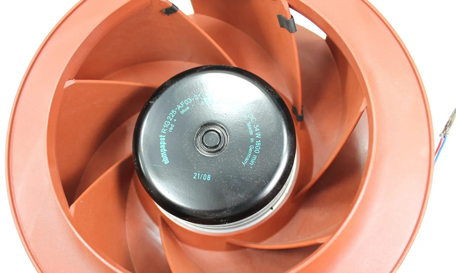 Ebmpapst R1G225-AF03-31 48VDC 35W 1800RPM Centrifugal Fan Turbofan Ebmpapst R1G225-AF03-31 48VDC 35W 1800RPM Centrifugal Fan Turbofan