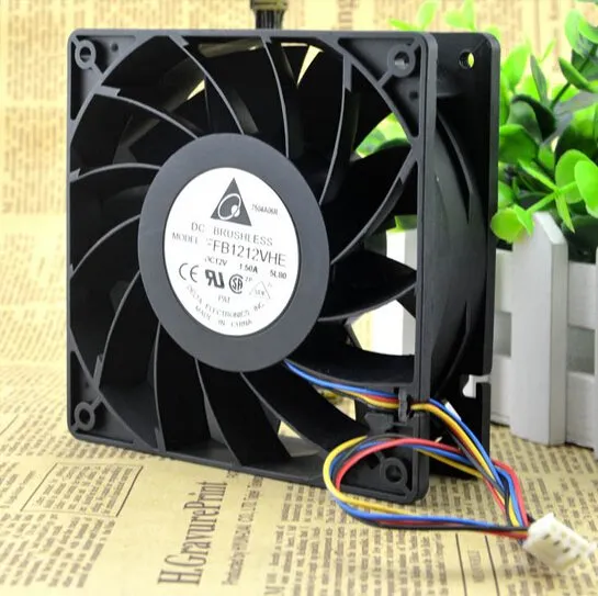 Delta FFB1212VHE 1.5A 120*120*38 12V 4pin PWM velocimetry violent fan Delta FFB1212VHE 1.5A 120*120*38 12V 4pin PWM velocimetry violent fan
