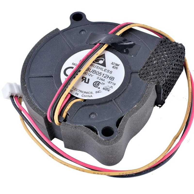 Delta BUB0512HB 12V 0.24A centrifugal turbine cooling fan Delta BUB0512HB 12V 0.24A centrifugal turbine cooling fan