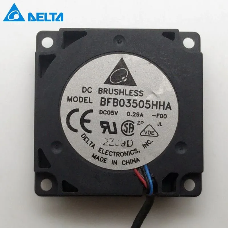 delta BFB03505HHA DC 5V 0.29A 3Wires 35*35*10mm Turbine Centrifugal Cooling Fan delta BFB03505HHA DC 5V 0.29A 3Wires 35*35*10mm Turbine Centrifugal Cooling Fan