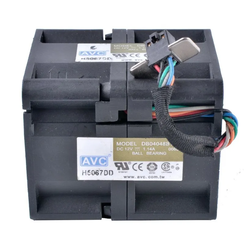 AVC DB04048B12U DC12V 1.14A ball bearing cooling fan AVC DB04048B12U DC12V 1.14A ball bearing cooling fan