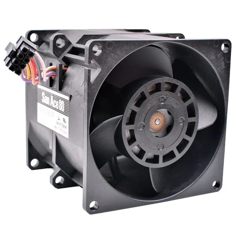 Sanyo 9CRA0812P8G008 DC12V 5.3A car booster violence powerful server fan Sanyo 9CRA0812P8G008 DC12V 5.3A car booster violence powerful server fan
