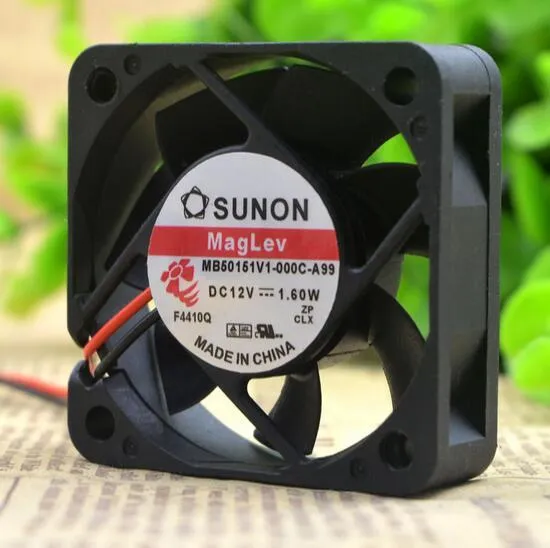 SUNON MB50151V1-000C-A99 5CM 1.60W DC 12V 2-wire cooling fan SUNON MB50151V1-000C-A99 5CM 1.60W DC 12V 2-wire cooling fan