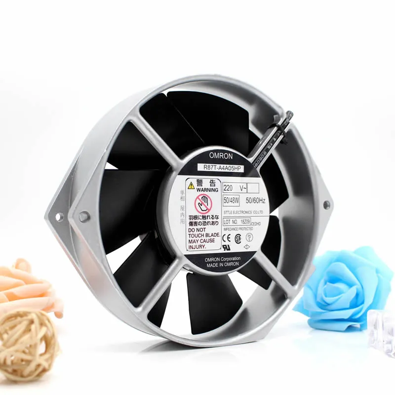 OMRON R87T-A4A05HP AC200V 17CM ABB cooling fan OMRON R87T-A4A05HP AC200V 17CM ABB cooling fan