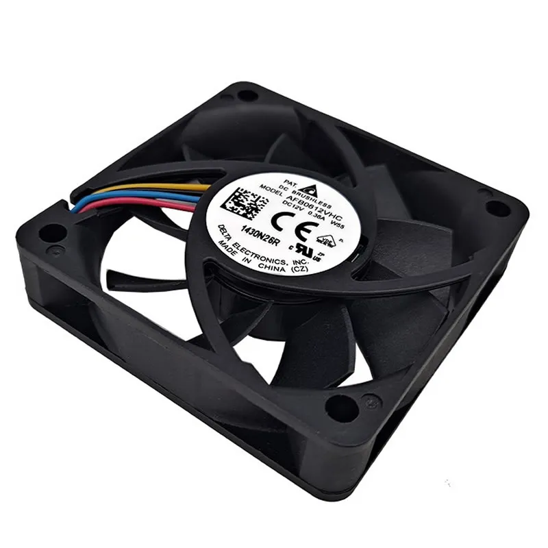 AFB0612VHC Delta 60mm 12V 0.36A DC Fan AFB0612VHC Delta 60mm 12V 0.36A DC Fan