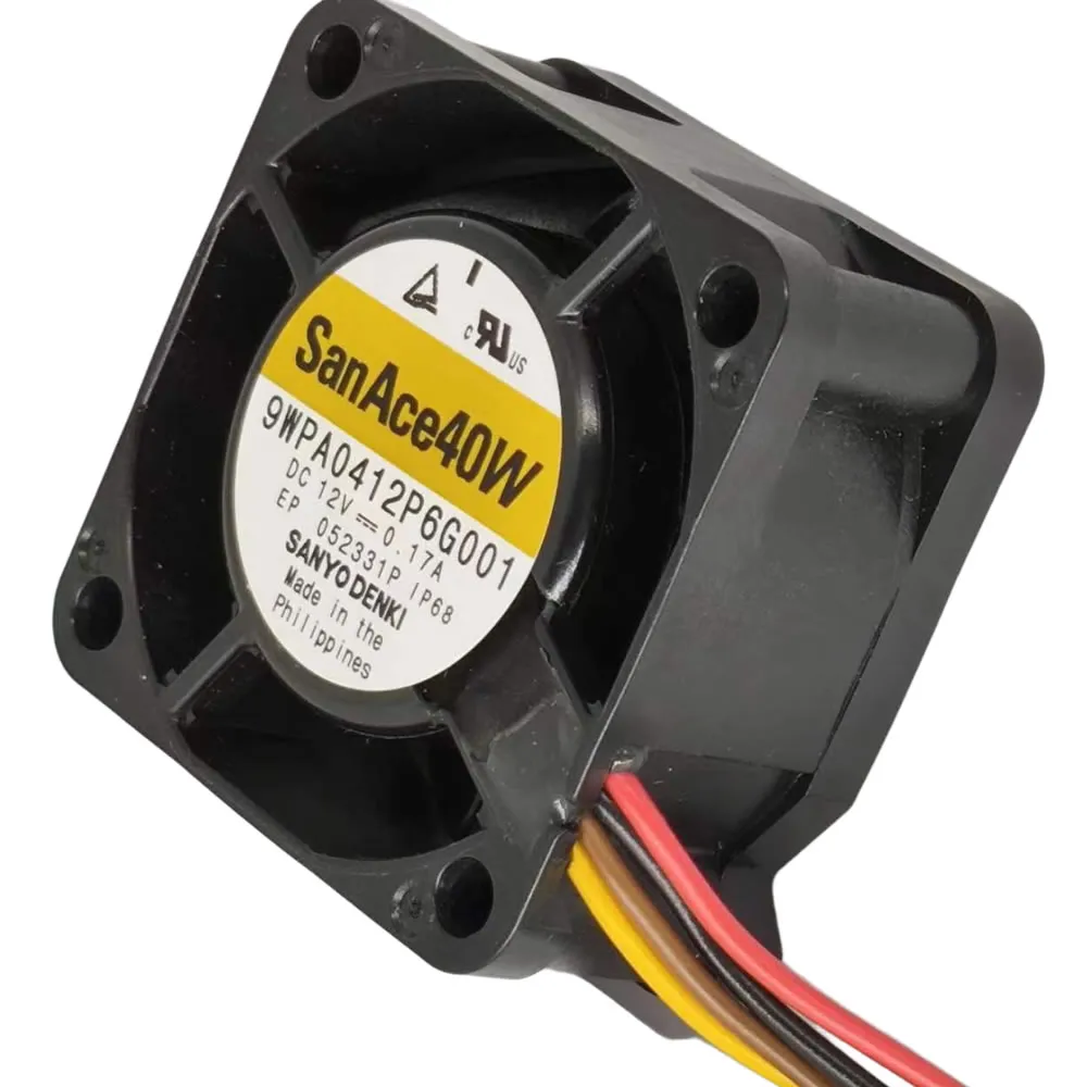9WPA0412P6G001 Sanyo 12V 0.17A IP68 axial fan 9WPA0412P6G001 Sanyo 12V 0.17A IP68 axial fan